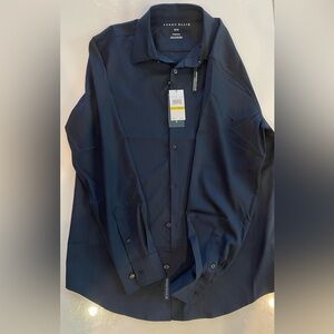Perry Ellis Dark Blue Shirt Jacket